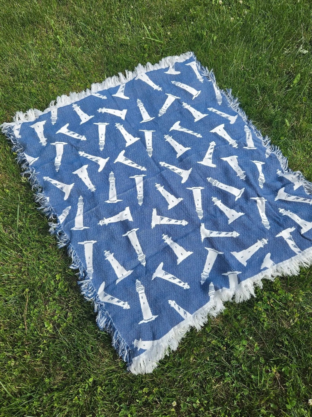 Lighthouse Tapestry Blanket